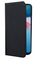 Кожен калъф тефтер и стойка Magnetic FLEXI Book Style за Xiaomi Redmi 10 5G 21061119DG черен